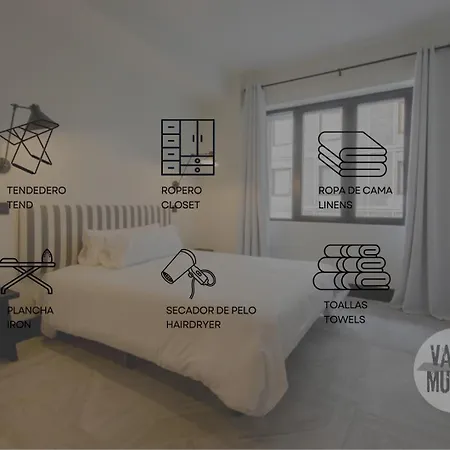 Confortable Apt 4Pax En Plaza Del Carmen-Gran Via E2 Madryt Zewnętrze zdjęcie