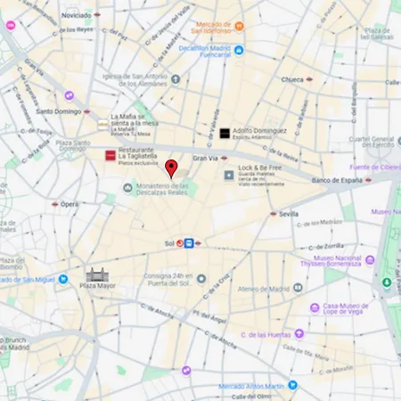 Confortable Apt 4Pax En Plaza Del Carmen-Gran Via E2 Madryt Zewnętrze zdjęcie